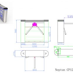 Bramka Obrotowa Neptun Cp 125