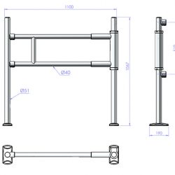Slupek Bariera Cp107 01 01 3