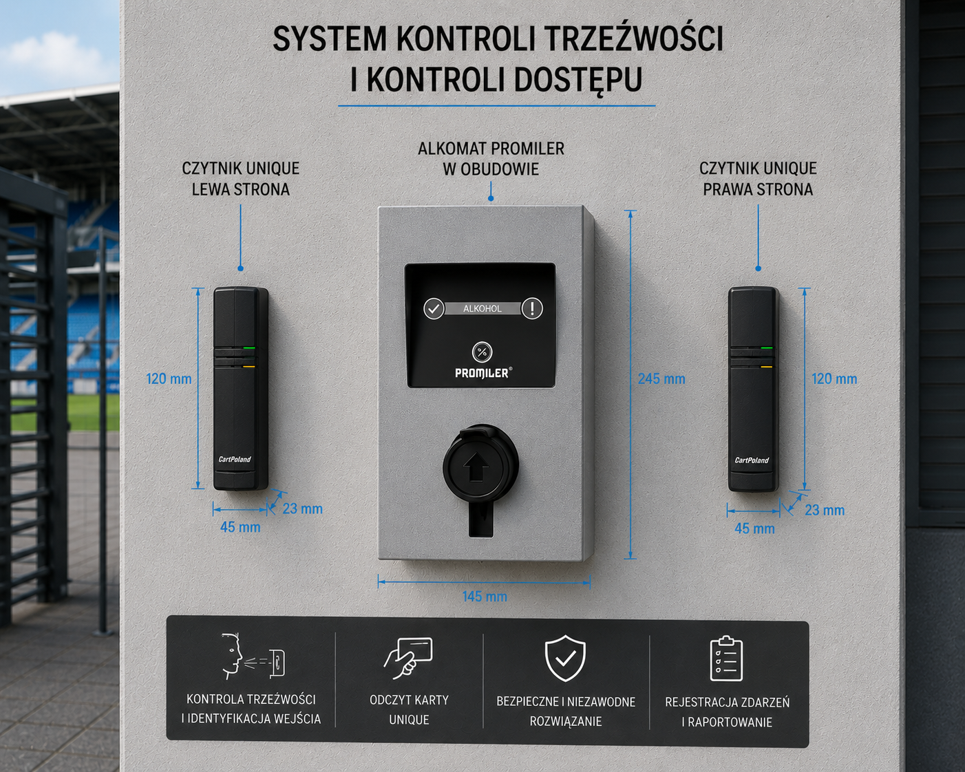 System kontroli trzeźwości i kontroli dostępu RFID system kontroli trzezwosci i kontroli dostepu rfid System kontroli trzeźwości i kontroli dostępu RFID