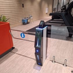 Bramka Uchylna Cp Lx311, Bramka Z Kontrola Dostepu, Bamka Na SiŁowniĘ, Kontrola WejŚcia , Nowoczesna Bramka Uchylna, Wygrodzenie Przy WejŚciu, Wygrodzenie Plexi