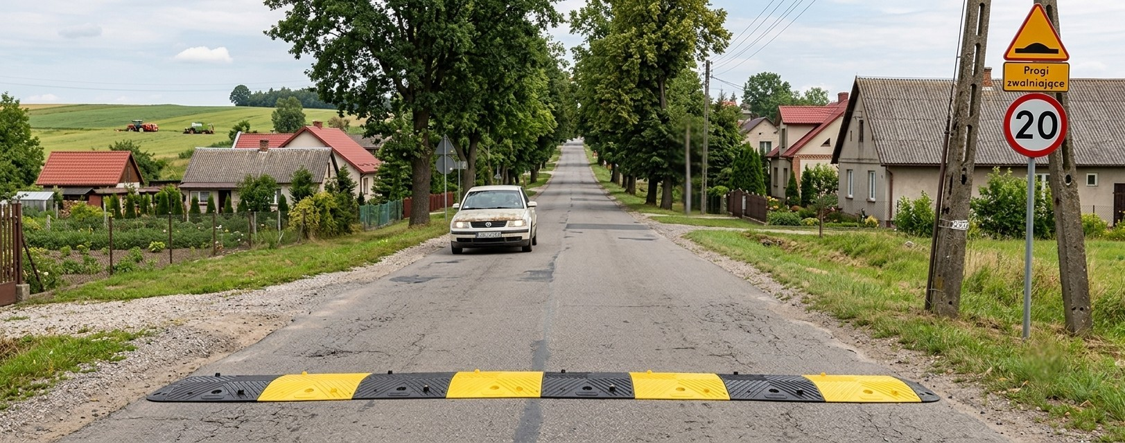 Progi zwalniające – skuteczny sposób na poprawę bezpieczeństwa na drogach publicznych i osiedlowych progi zwalniajace skuteczny sposob poprawe bezpieczenstwa drogach publicznych osiedlowych 0003 Progi zwalniające – skuteczny sposób na poprawę bezpieczeństwa na drogach publicznych i osiedlowych